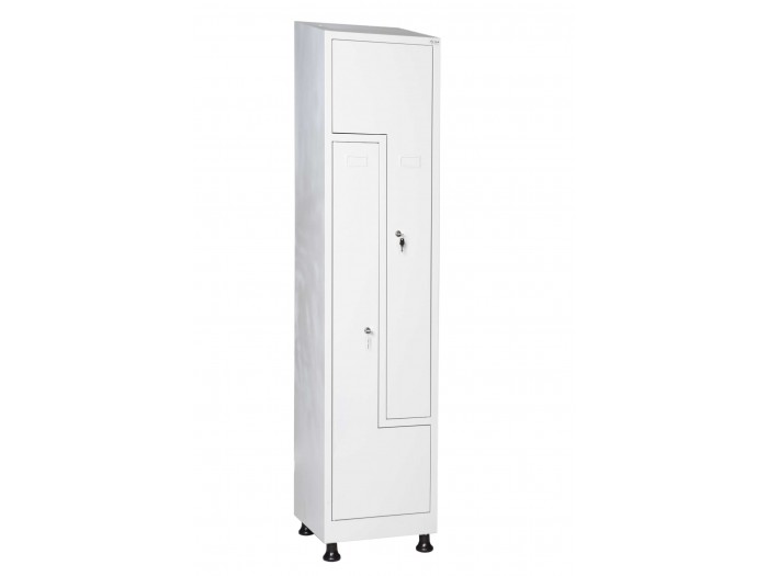 Метален шкаф за дрехи Зиг- Заг